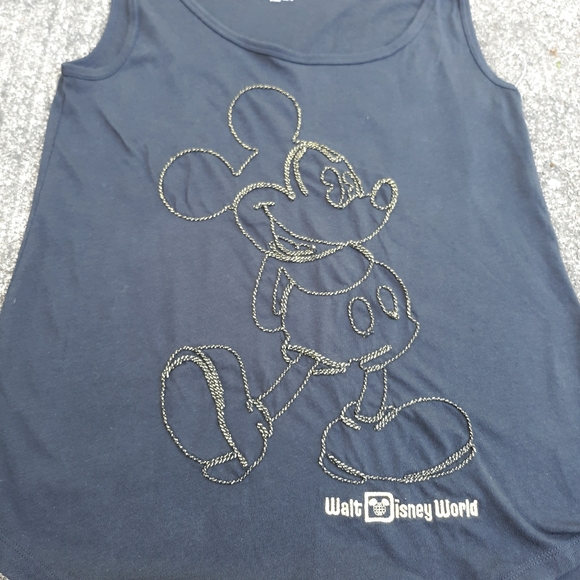 🔥4/$15 Disney Mickey Mouse tank top small - Picture 3 of 4